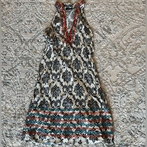 THML print shift dress